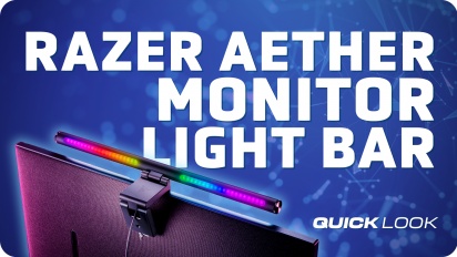 Razer Aether Monitor Light Bar (Quick Look) - Całkowite zanurzenie