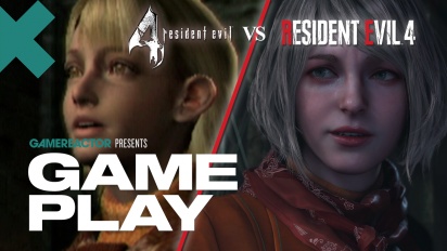 Resident Evil 4 Remake vs Original Gameplay Comparison - Spotkanie z Ashley Graham