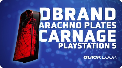 dbrand Arachnoplates Carnage for PlayStation 5 (Quick Look) - Niech będzie rzeź